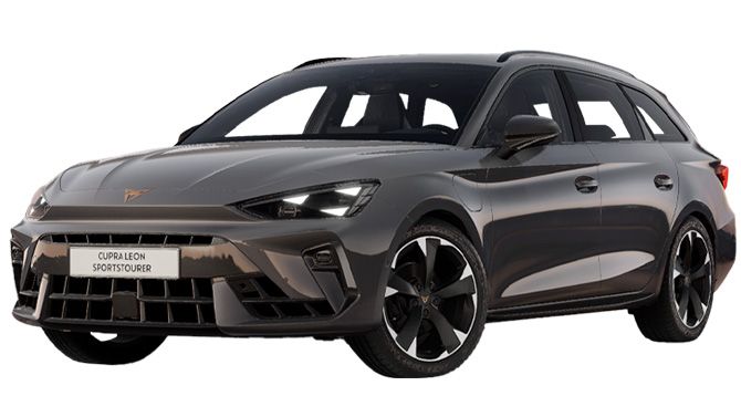 De nieuwe CUPRA Leon Sportstourer Business in Graphene Grey