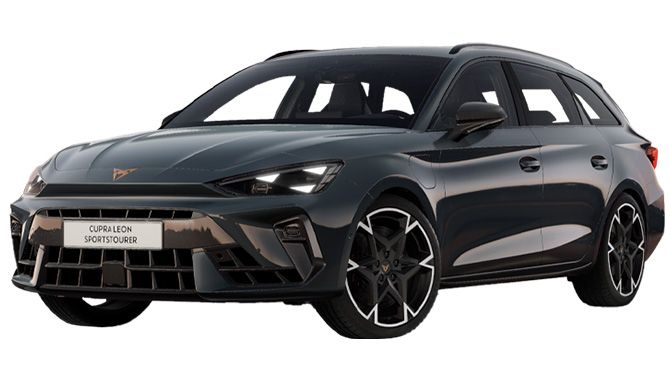 De nieuwe CUPRA Leon Sportstourer VZ Performance in Midnight Black